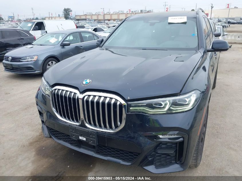 2019 BMW X7 xDrive40I VIN: 5UXCW2C59KL087797 Lot: 39415903