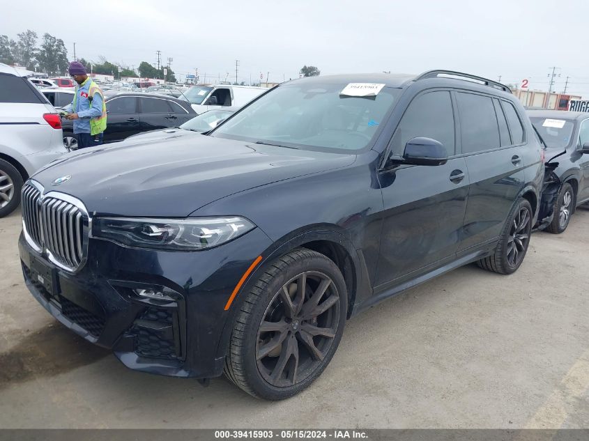 2019 BMW X7 xDrive40I VIN: 5UXCW2C59KL087797 Lot: 39415903