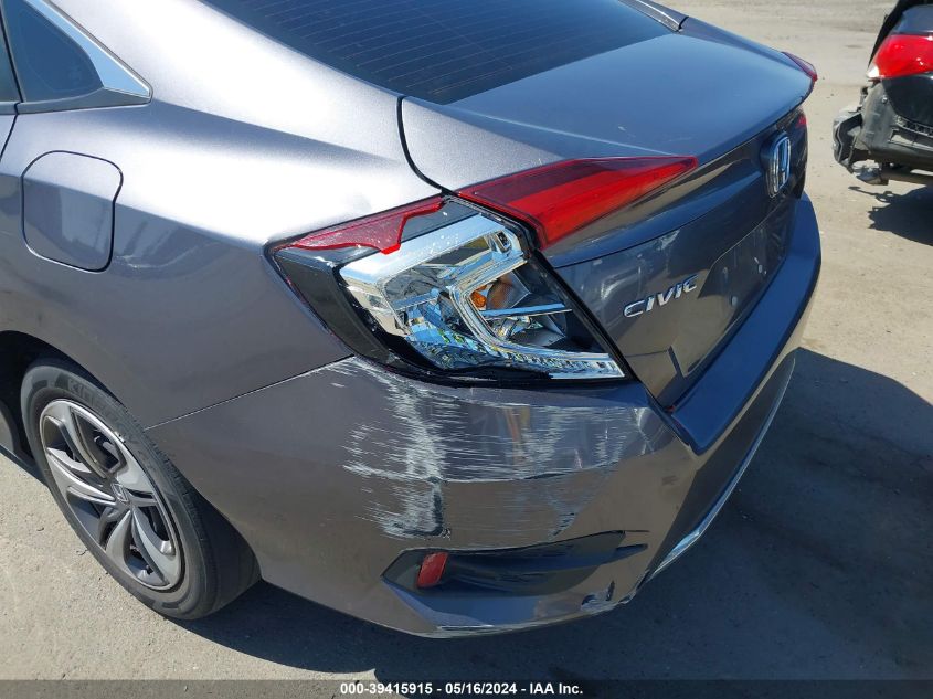2020 Honda Civic Lx VIN: 19XFC2F61LE210532 Lot: 39415915