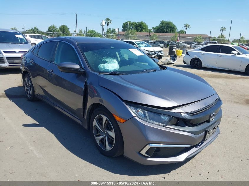 2020 Honda Civic Lx VIN: 19XFC2F61LE210532 Lot: 39415915