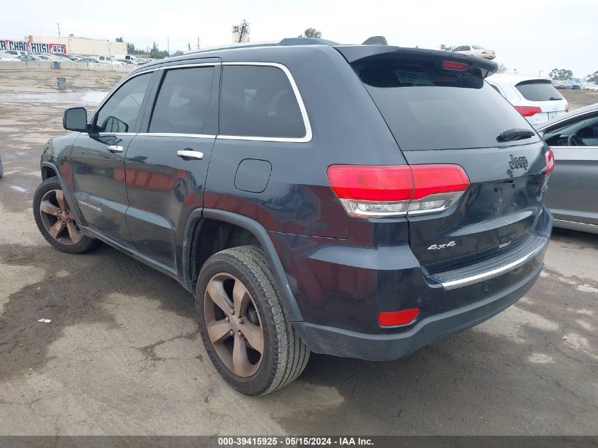 2015 Jeep Grand Cherokee Limited VIN: 1C4RJFBG7FC794777 Lot: 39415925