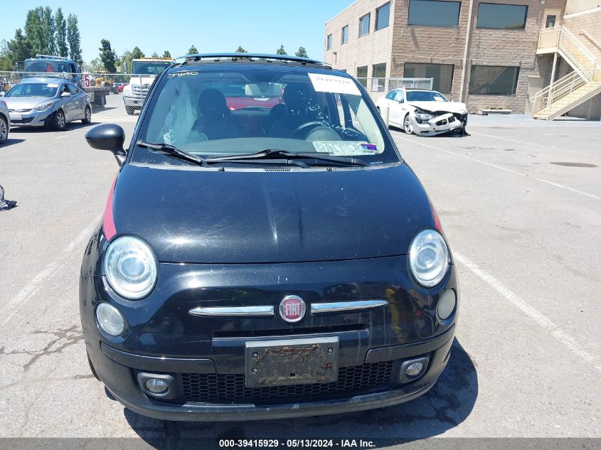 2012 Fiat 500 Pop VIN: 3C3CFFAR4CT201066 Lot: 39415929