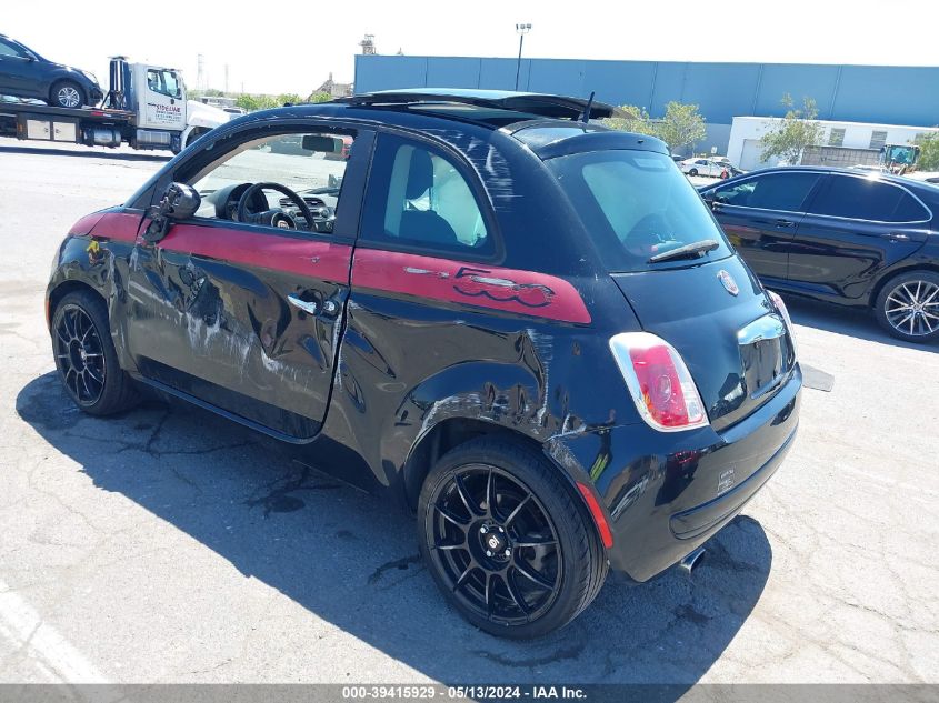 2012 Fiat 500 Pop VIN: 3C3CFFAR4CT201066 Lot: 39415929