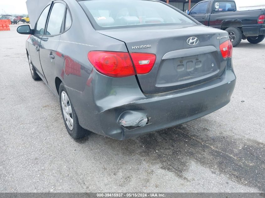 2007 Hyundai Elantra Gls/Limited/Se VIN: KMHDU46D57U144505 Lot: 39415937