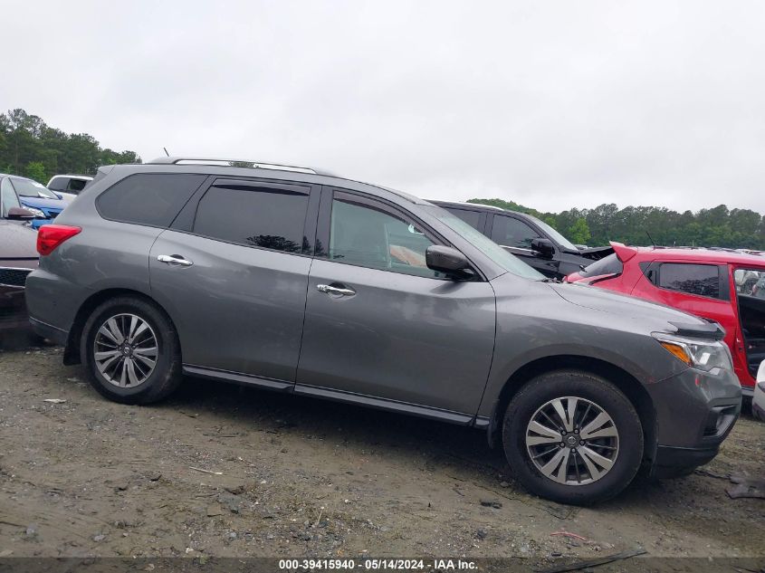 2017 Nissan Pathfinder Sv VIN: 5N1DR2MM7HC661319 Lot: 39415940