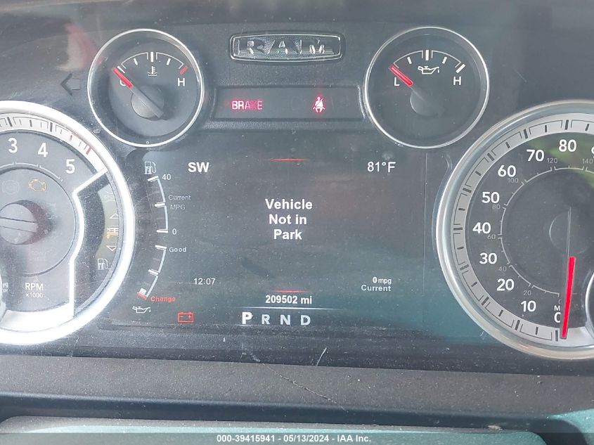 2015 Ram 1500 Big Horn VIN: 1C6RR7TM3FS718537 Lot: 39415941