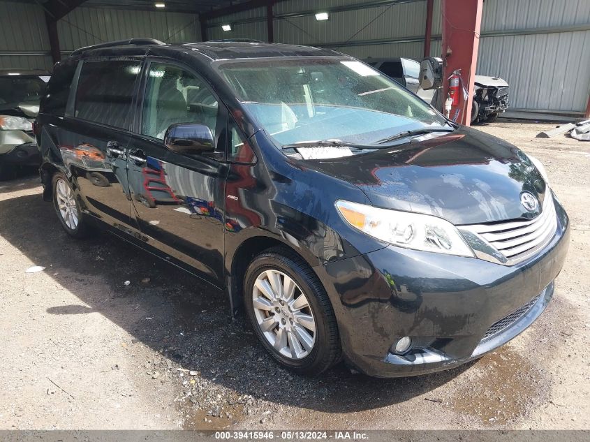 2017 Toyota Sienna Xle 7 Passenger VIN: 5TDDZ3DC3HS175073 Lot: 39415946