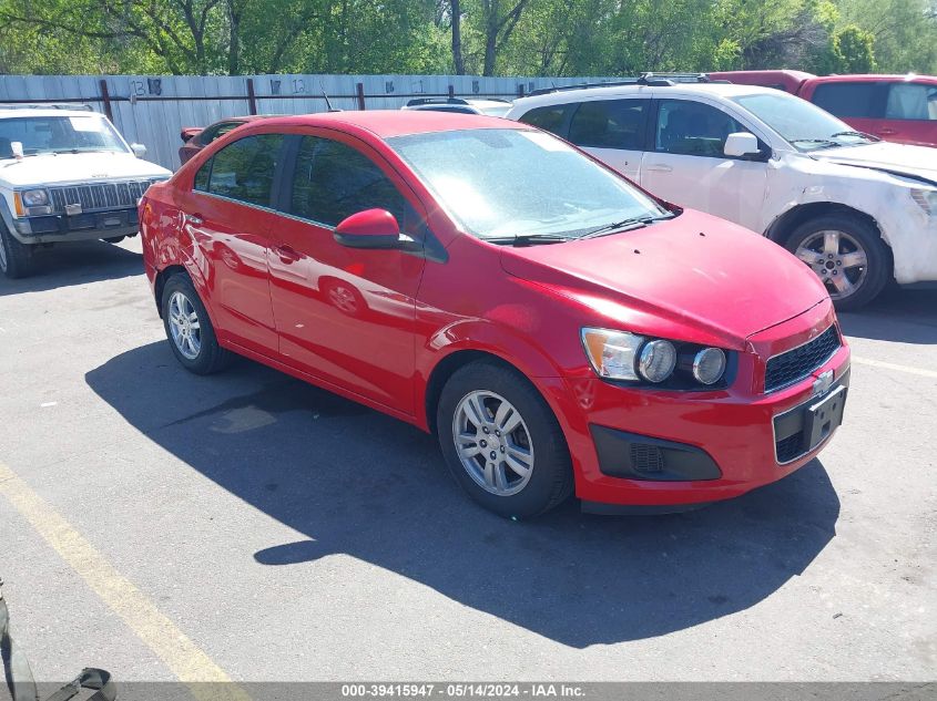 2013 Chevrolet Sonic Lt Auto VIN: 1G1JC5SG4D4171084 Lot: 39415947