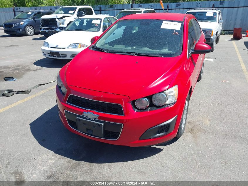 2013 Chevrolet Sonic Lt Auto VIN: 1G1JC5SG4D4171084 Lot: 39415947