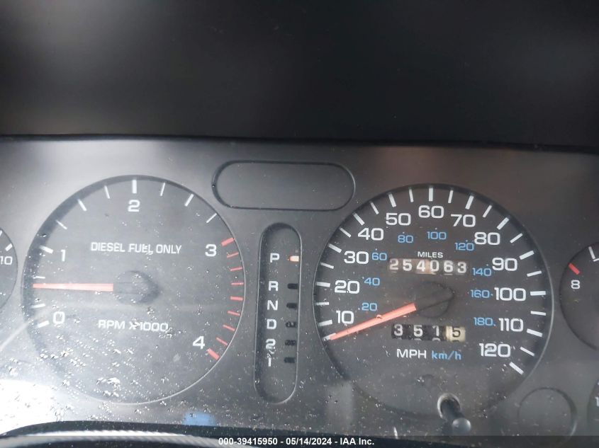 1997 Dodge Ram 2500 St VIN: 3B7KC23DXVM593056 Lot: 39415950