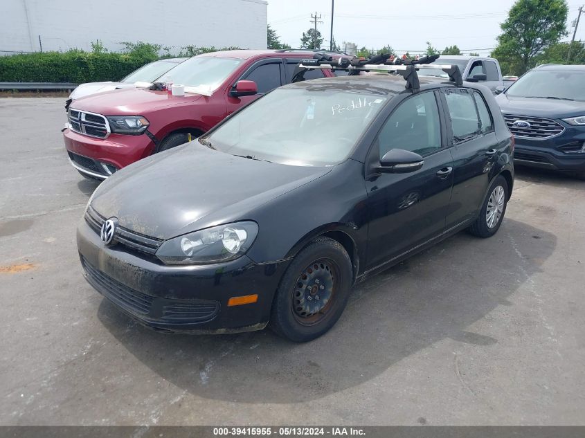 2013 Volkswagen Golf 2.5L 4-Door VIN: WVWDB7AJ3DW083437 Lot: 39415955