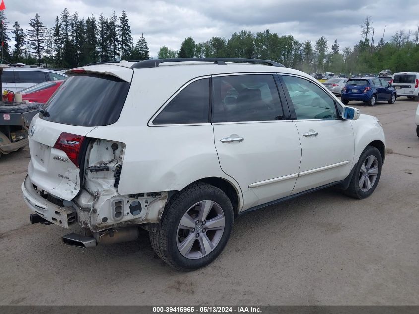 2013 Acura Mdx Technology Package VIN: 2HNYD2H32DH517782 Lot: 39415965