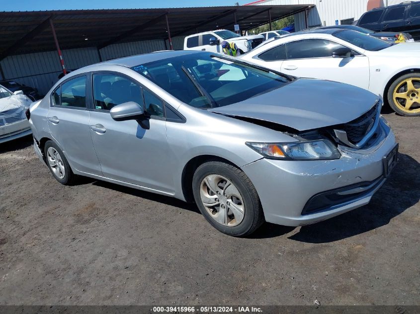 2015 Honda Civic Lx VIN: 19XFB2F58FE702148 Lot: 39415966