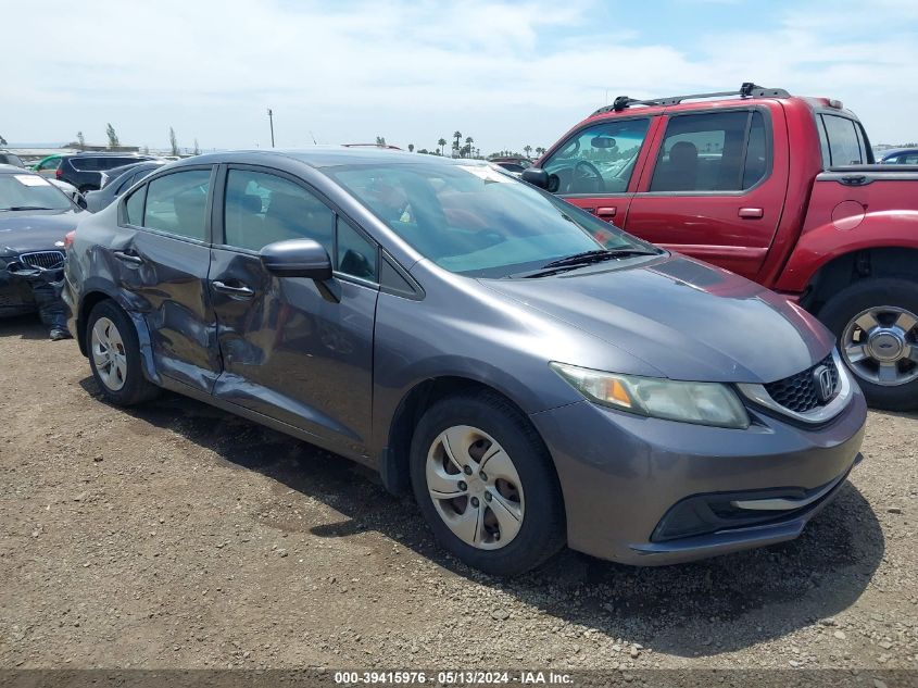 2015 Honda Civic Lx VIN: 19XFB2F50FE097414 Lot: 39415976