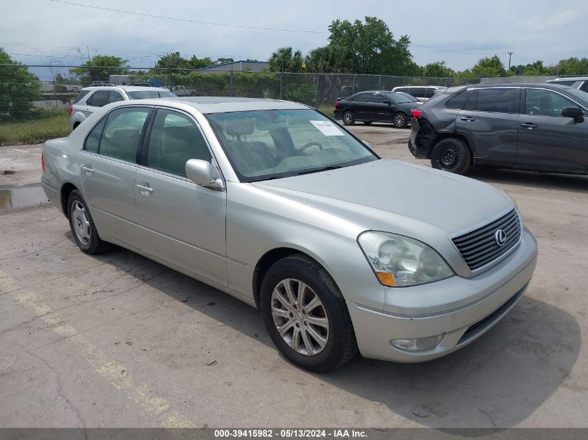 2002 Lexus Ls 430 VIN: JTHBN30FX20087083 Lot: 39415982