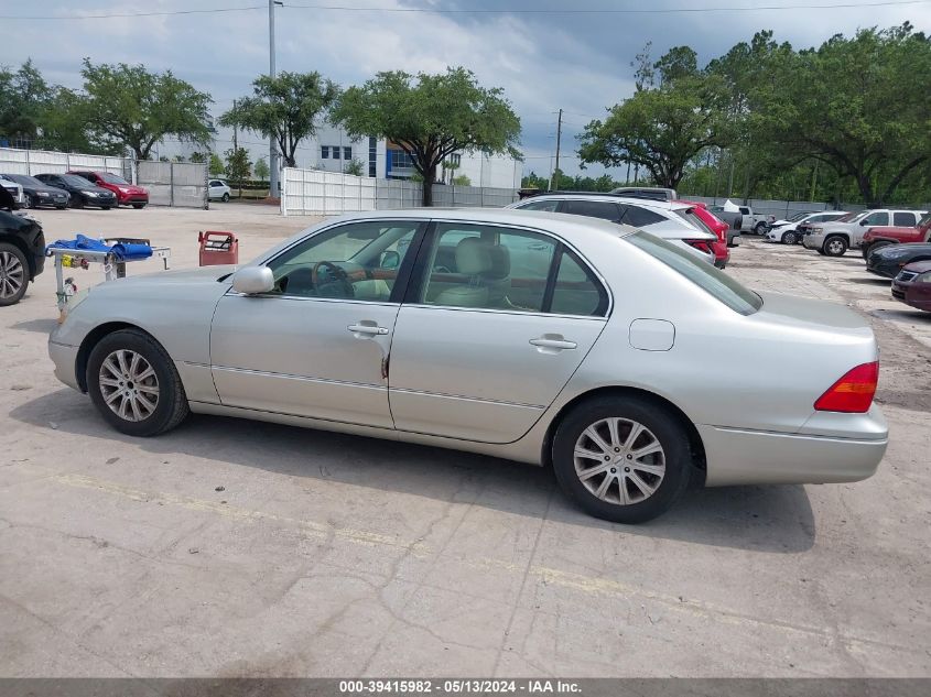 2002 Lexus Ls 430 VIN: JTHBN30FX20087083 Lot: 39415982