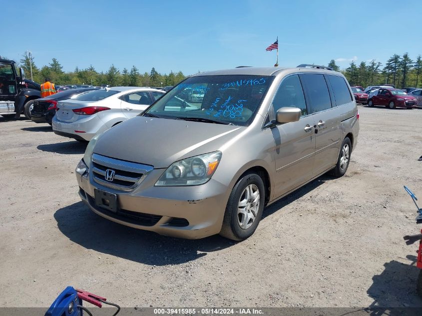 2006 Honda Odyssey Ex VIN: 5FNRL38406B419502 Lot: 39415985