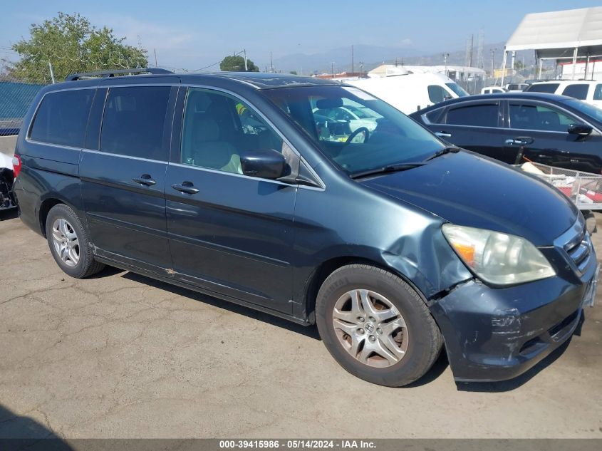 2006 Honda Odyssey Ex-L VIN: 5FNRL38756B029909 Lot: 39415986