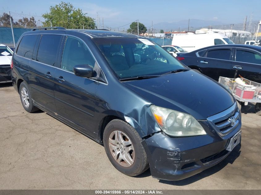 2006 Honda Odyssey Ex-L VIN: 5FNRL38756B029909 Lot: 39415986