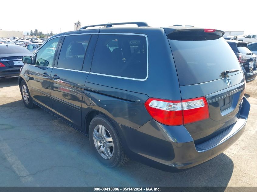 2006 Honda Odyssey Ex-L VIN: 5FNRL38756B029909 Lot: 39415986