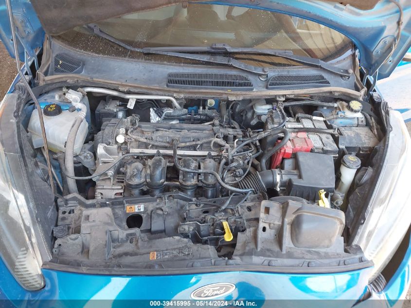 2014 Ford Fiesta Se VIN: 3FADP4EJ5EM227927 Lot: 39415995