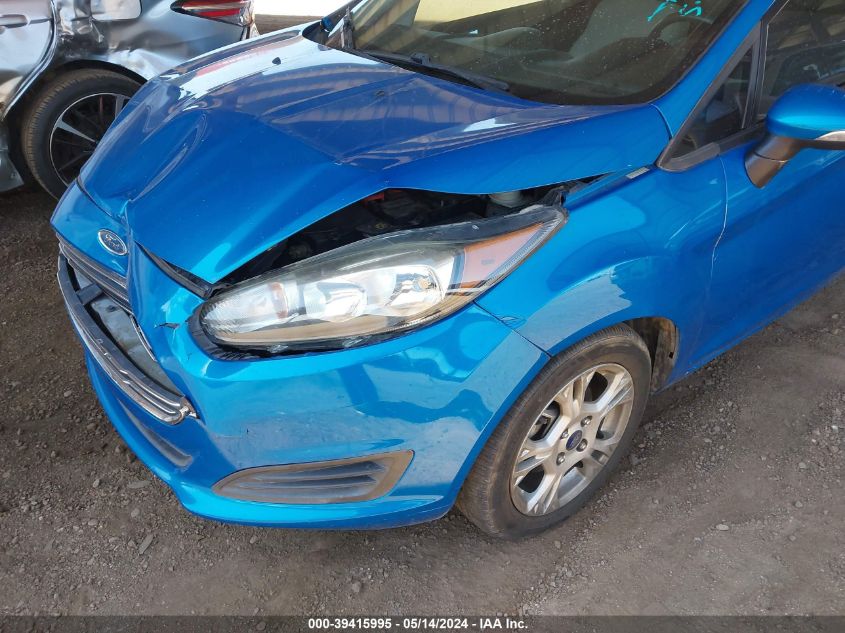 2014 Ford Fiesta Se VIN: 3FADP4EJ5EM227927 Lot: 39415995