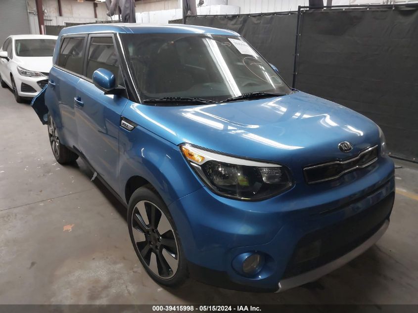 2018 Kia Soul + VIN: KNDJP3A59J7571393 Lot: 39415998