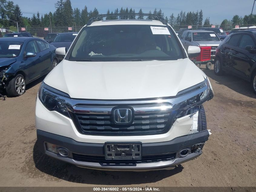 2019 Honda Ridgeline Rtl-E VIN: 5FPYK3F79KB032282 Lot: 39416002