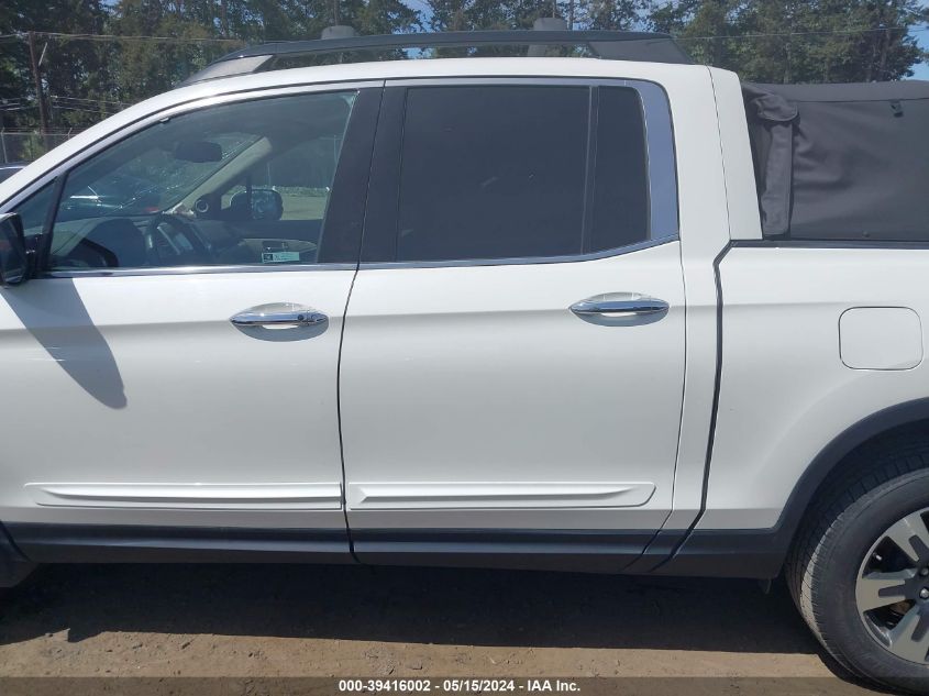 2019 Honda Ridgeline Rtl-E VIN: 5FPYK3F79KB032282 Lot: 39416002