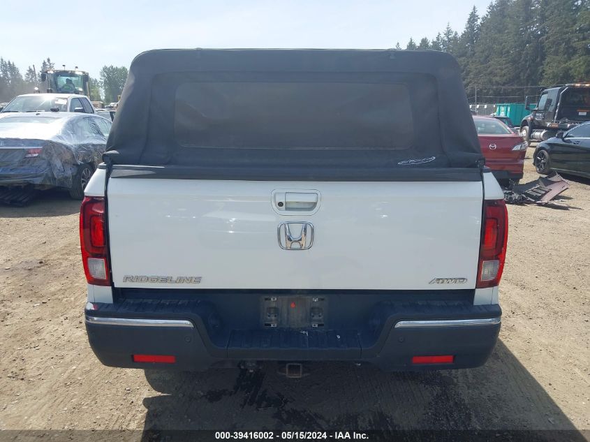 2019 Honda Ridgeline Rtl-E VIN: 5FPYK3F79KB032282 Lot: 39416002