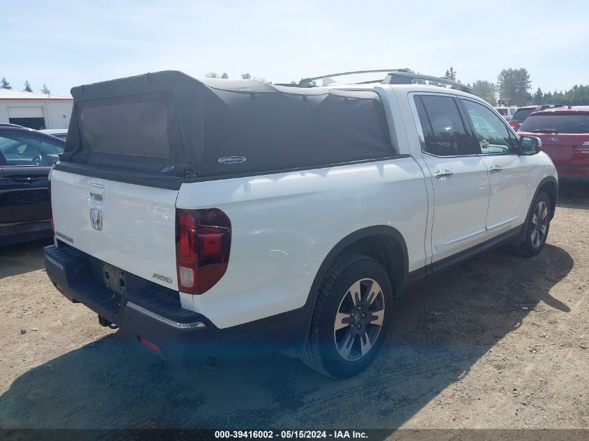 2019 Honda Ridgeline Rtl-E VIN: 5FPYK3F79KB032282 Lot: 39416002