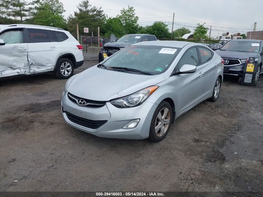 2013 Hyundai Elantra Gls VIN: 5NPDH4AE9DH172192 Lot: 39416003