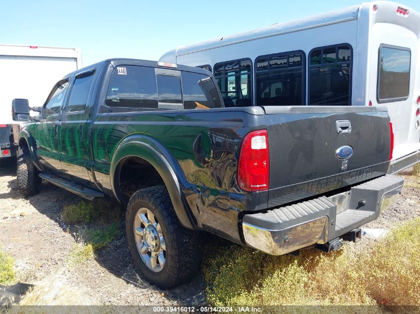 2011 Ford F-350 Lariat VIN: 1FT8W3BT6BEA92585 Lot: 39416012