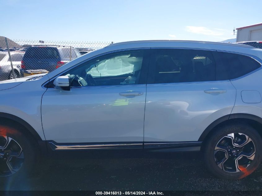 2019 Honda Cr-V Touring VIN: JHLRW2H92KX021546 Lot: 39416013