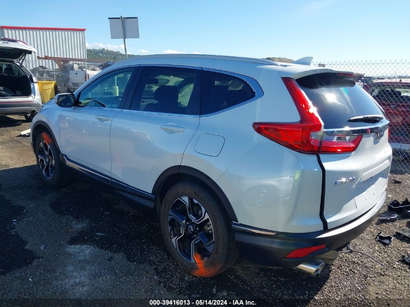 2019 Honda Cr-V Touring VIN: JHLRW2H92KX021546 Lot: 39416013