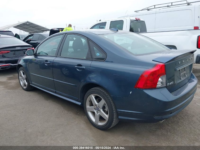 2009 Volvo S40 T5 R-Design VIN: YV1MH672392448085 Lot: 39416015