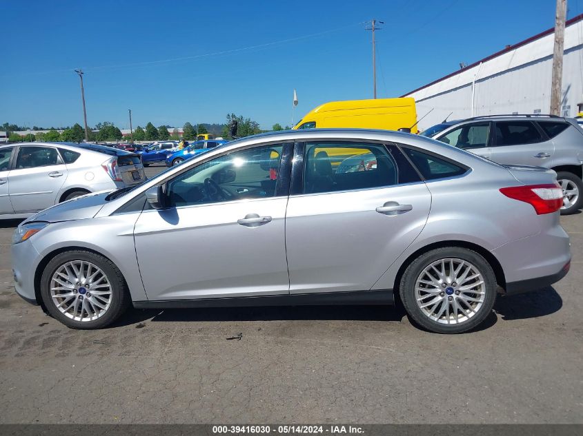 2012 Ford Focus Sel VIN: 1FAHP3H27CL430106 Lot: 39416030