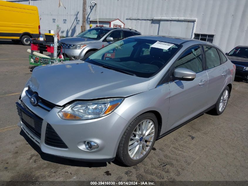 2012 Ford Focus Sel VIN: 1FAHP3H27CL430106 Lot: 39416030