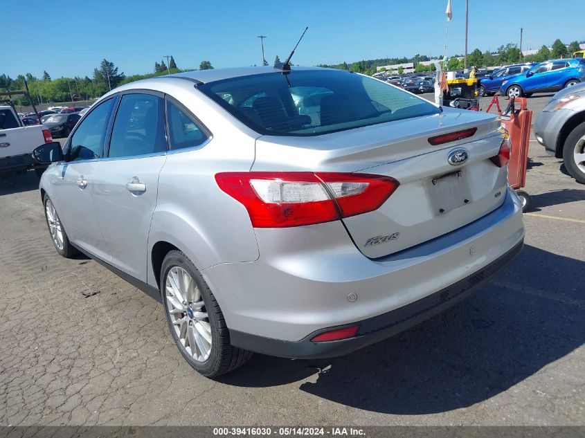 2012 Ford Focus Sel VIN: 1FAHP3H27CL430106 Lot: 39416030