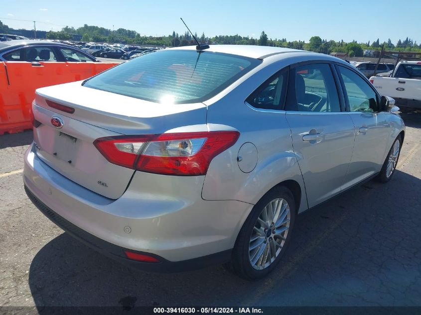 2012 Ford Focus Sel VIN: 1FAHP3H27CL430106 Lot: 39416030