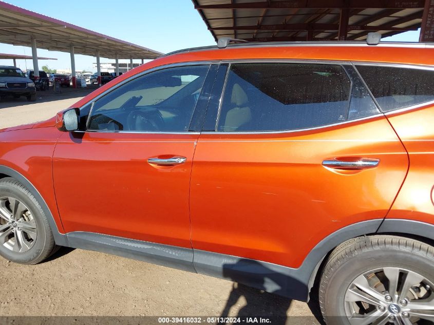 2014 Hyundai Santa Fe Sport 2.4L VIN: 5XYZU3LB2EG192680 Lot: 39416032