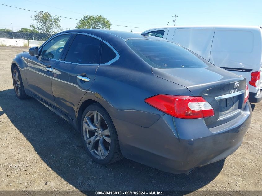 2011 Infiniti M37 VIN: JN1BY1AP8BM325609 Lot: 39416033