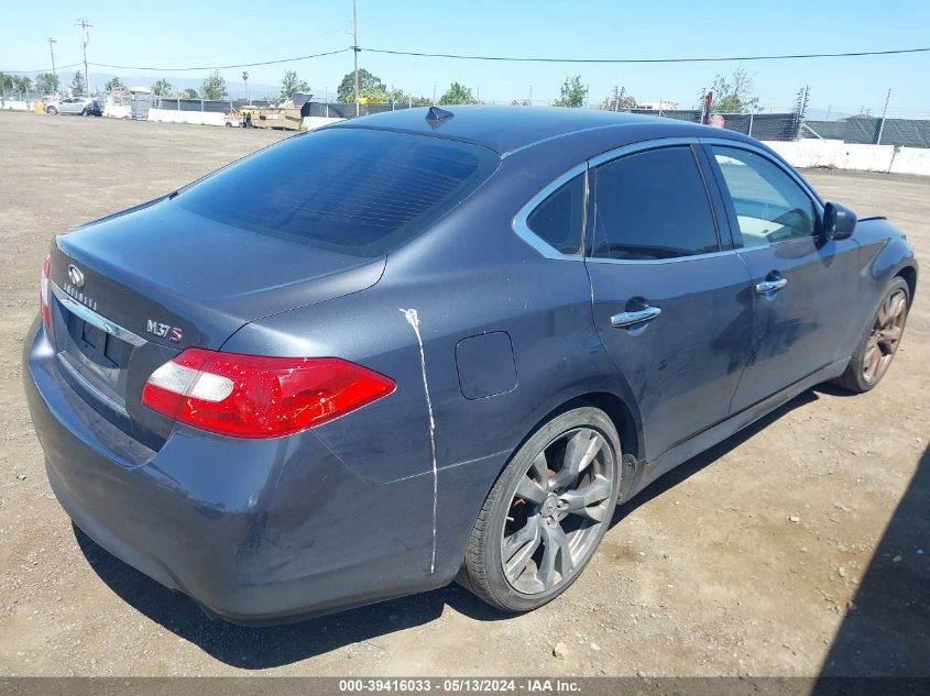 2011 Infiniti M37 VIN: JN1BY1AP8BM325609 Lot: 39416033