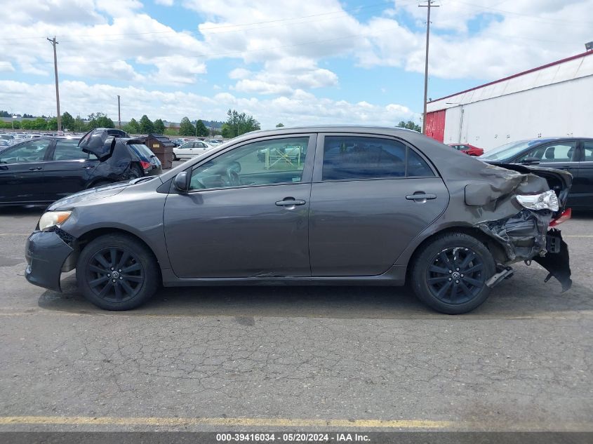 2009 Toyota Corolla Le VIN: JTDBL40E59J017807 Lot: 39416034