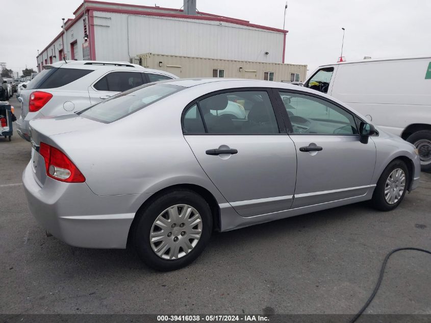 2010 Honda Civic Vp VIN: 19XFA1F31AE049358 Lot: 39416038