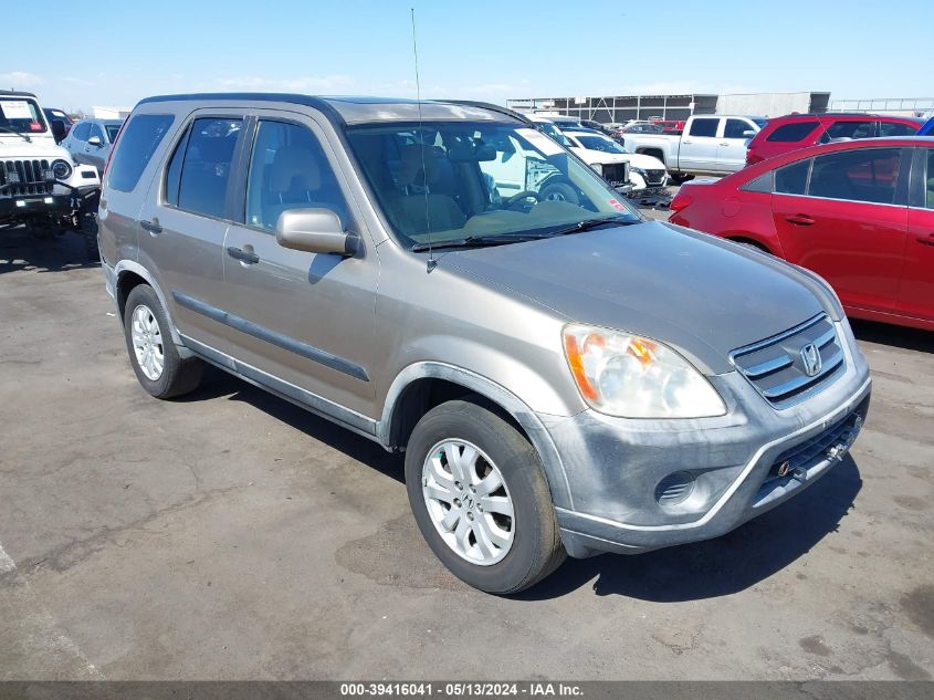 2005 Honda Cr-V Ex VIN: JHLRD78845C056675 Lot: 39416041