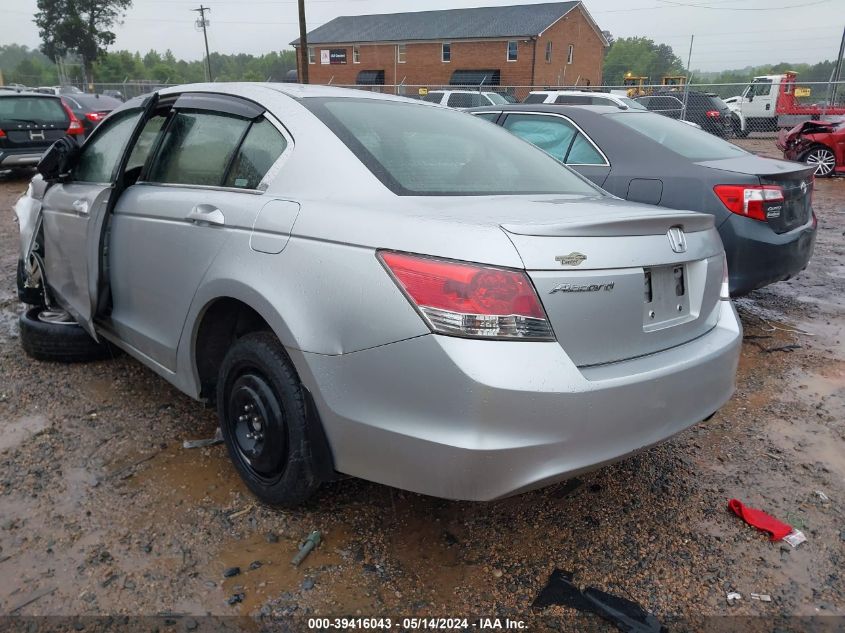 2008 Honda Accord 2.4 Lx-P VIN: JHMCP26468C005629 Lot: 39416043