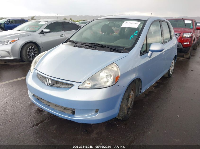 2008 Honda Fit VIN: JHMGD38418S043899 Lot: 39416046