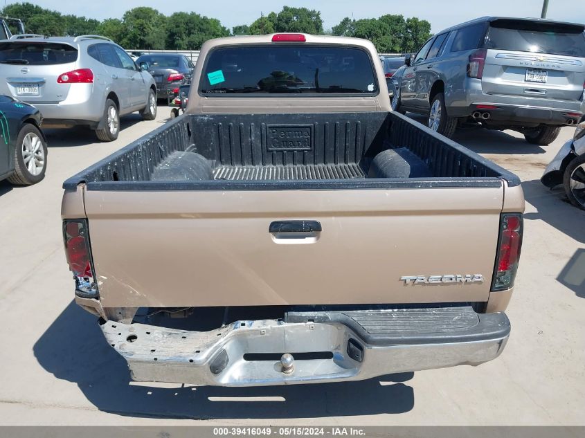 2000 Toyota Tacoma VIN: 4TANL42N4YZ62590 Lot: 39416049