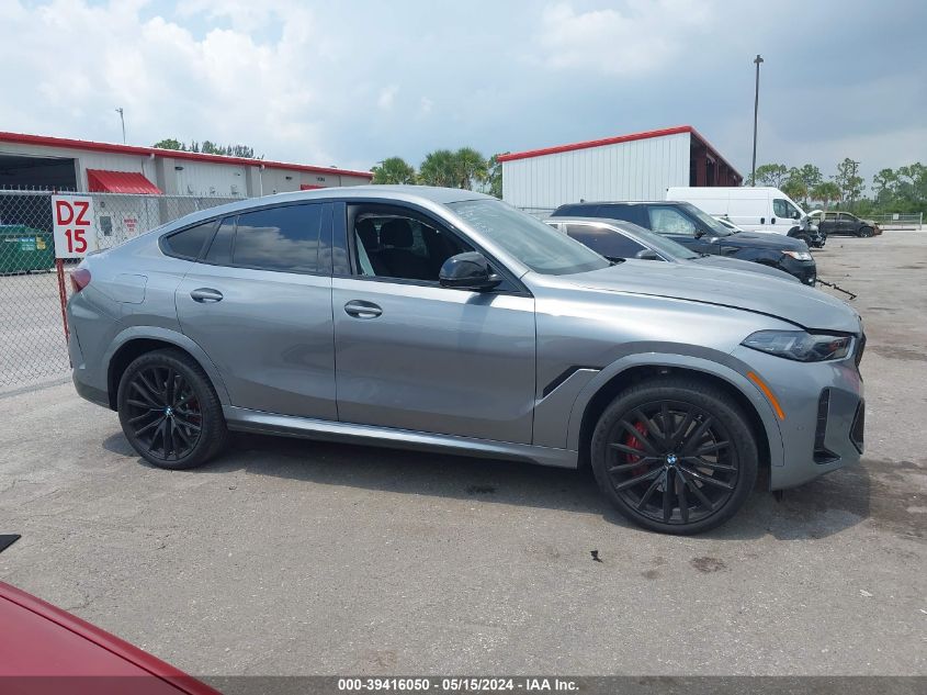 2024 BMW X6 M60I VIN: 5UX43EX02R9U31958 Lot: 39416050